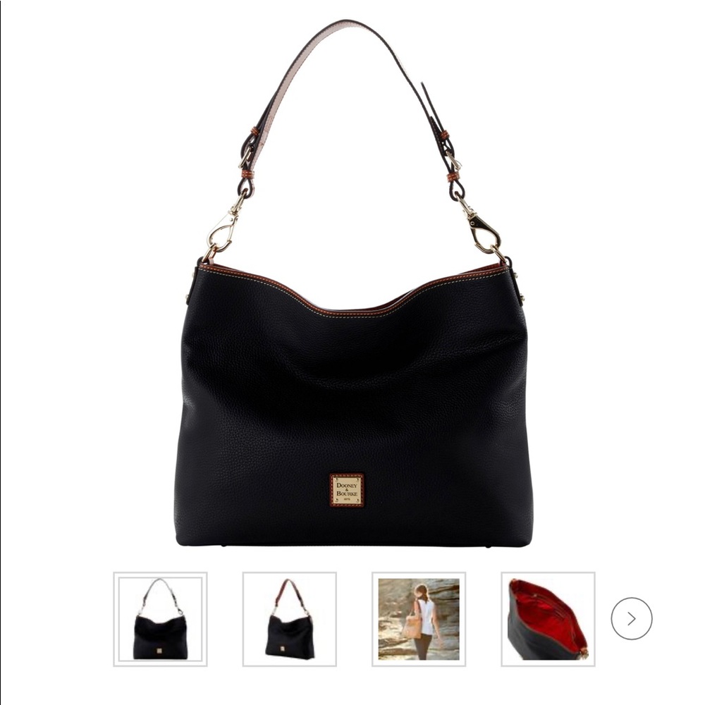 Dooney and Bourke Pebble leather XL shoulder bag